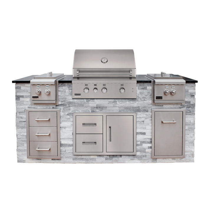 Outdoor Kitchen Side & Power Burners