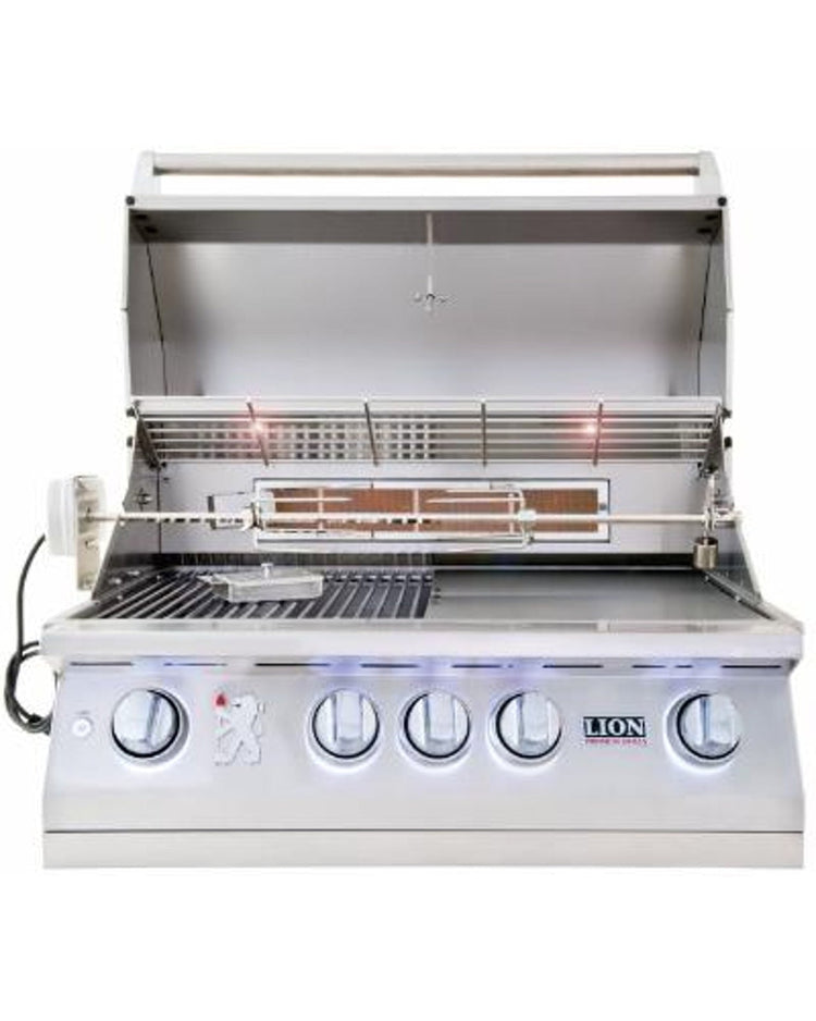 Gas grills for outdoor kitchens