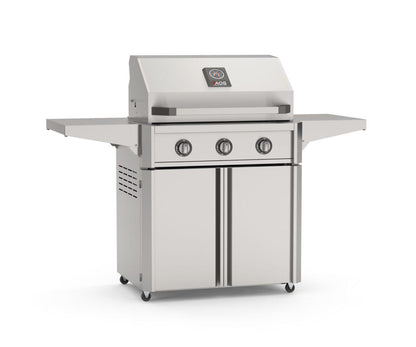 AOG 30-inch T-Series grill with optional 30CRT-25 cart base, sold separately