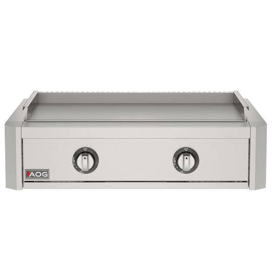 AOG30GRTN T-Series built-in griddle with lid