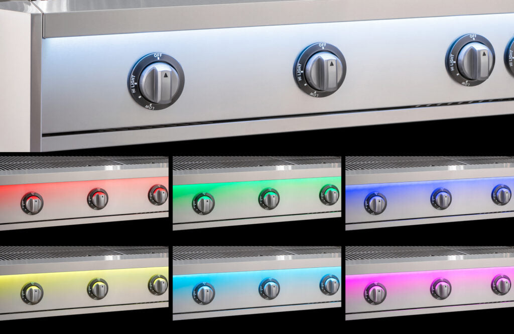 AOG L-Series factory multicolor light bar detail