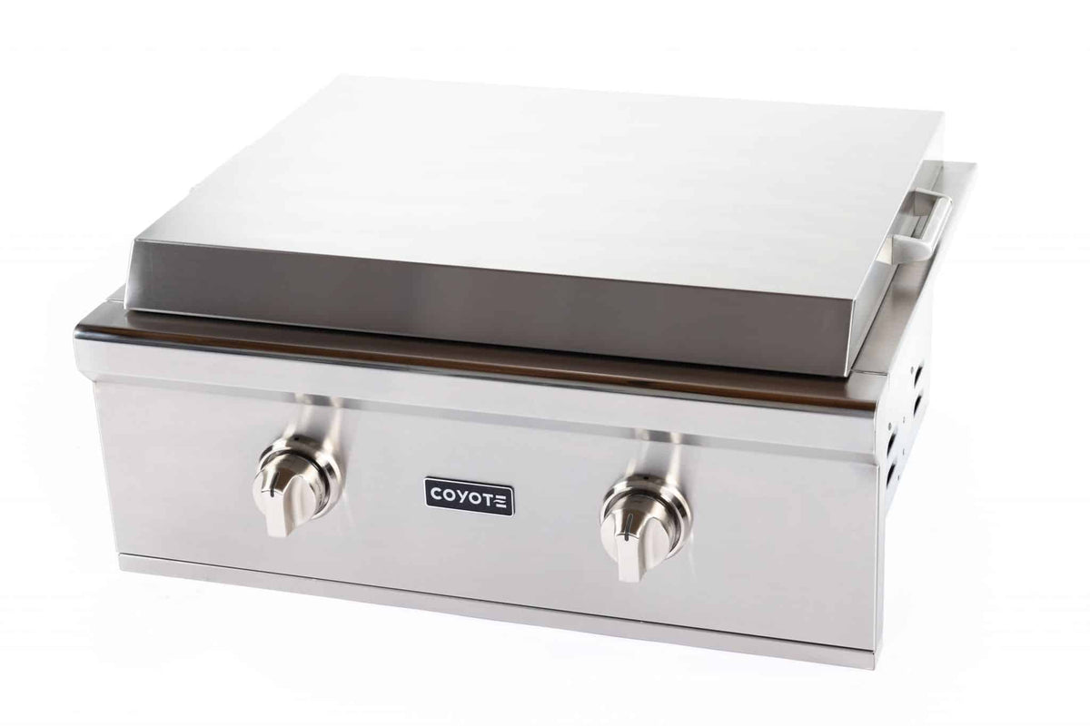 Coyote 30 Inch Flat Top Griddle - C1FTG30NG - Texas Outdoor Patio Center