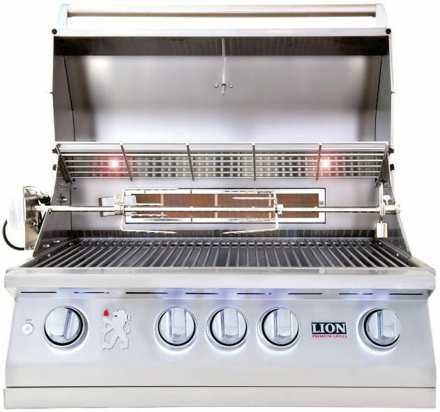 Lion 32 Inch 4 Burner Gas Grill - L75000 Propane - 75625 - Texas Outdoor Patio Center