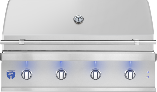 American Made Grills Atlas 42 inch built-in gas grill front closed