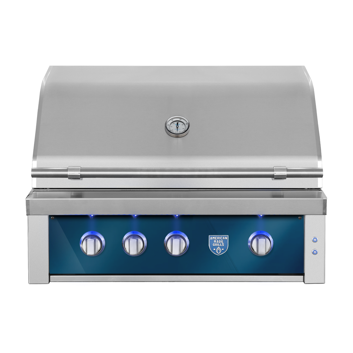 American Made Grills Freedom Blue decorative faceplate
