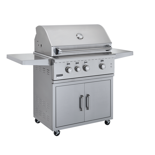 Broilmaster 34 Inch 3 Burner Gas Grill with Cart - BSG343-1