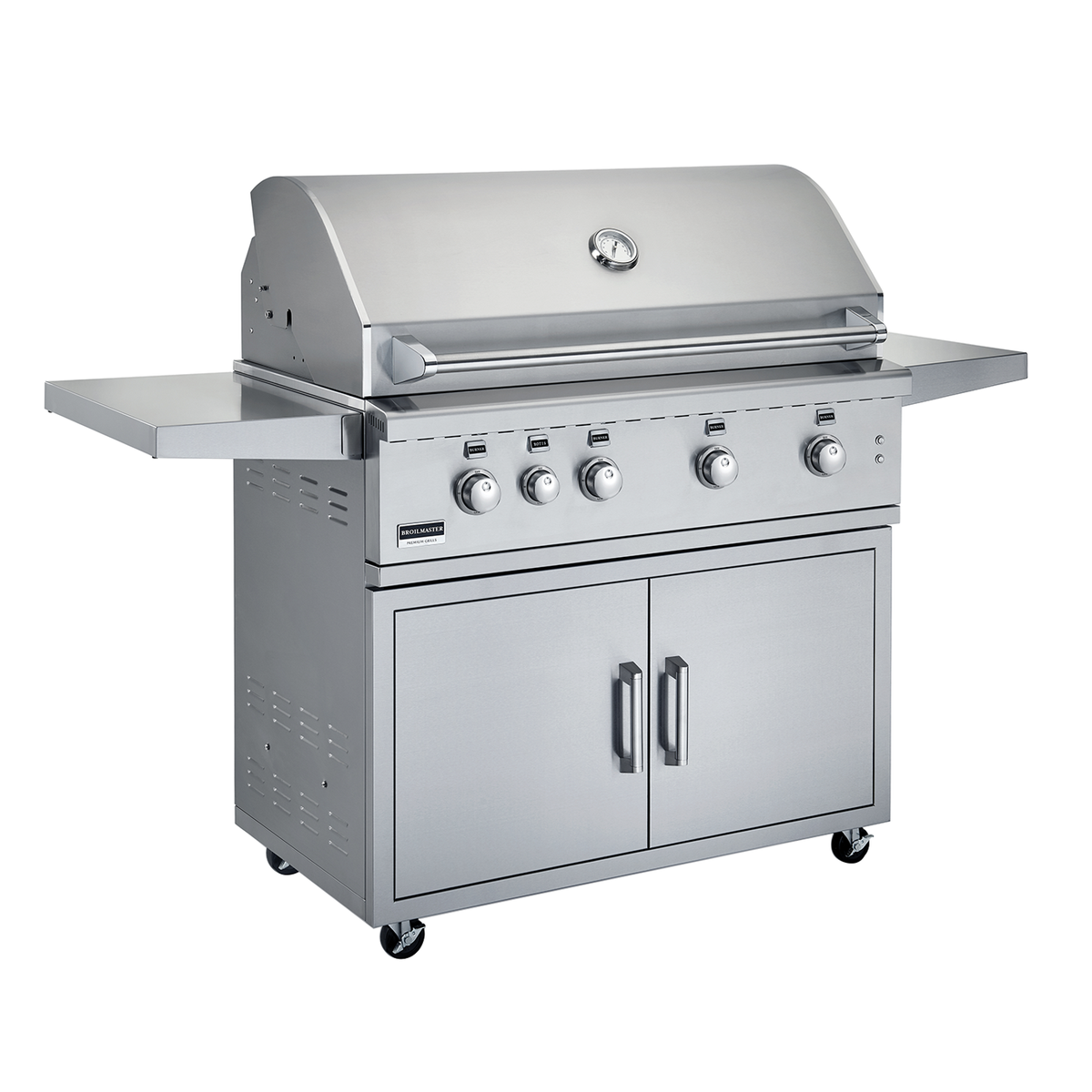 Broilmaster 42 Inch 4 Burner Gas Grill with Cart - BSG424N + BSACT42