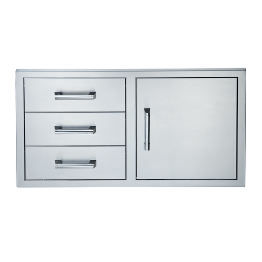 Broilmaster 42 Inch Triple Drawer with Single Door - BSAW4222ST