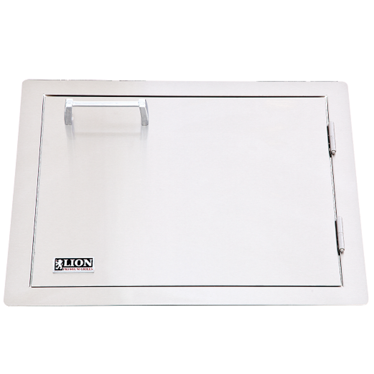 Lion 22 Inch Horizontal Single Door with Towel Rack