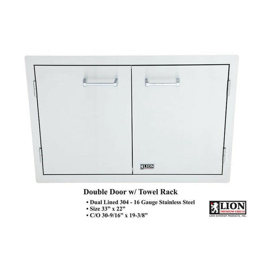 Lion 33 Inch Double Access Door - L3322