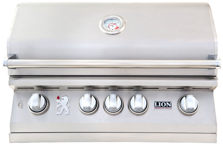 Lion 32 Inch 4 Burner Gas Grill - L75000 Natural Gas - 75623 - Texas Outdoor Patio Center