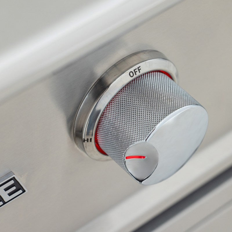 Blaze LTE PRO illuminated control knob detail