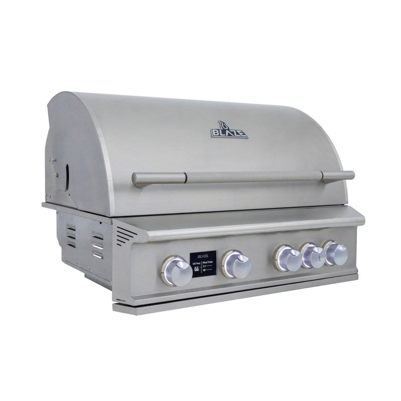 Blaze LTE PRO 32 inch angled grill view