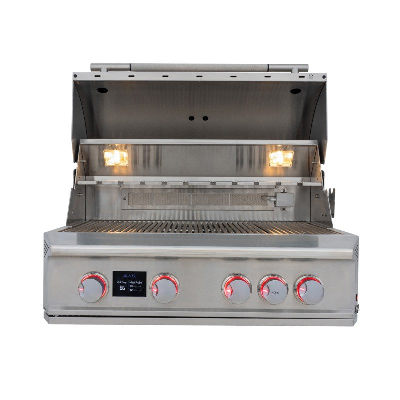 Blaze LTE PRO 32 inch open grill with interior lights