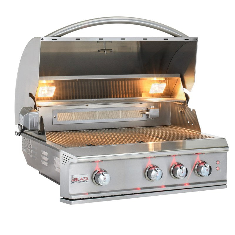 Blaze Professional LUX 34 inch grill open view