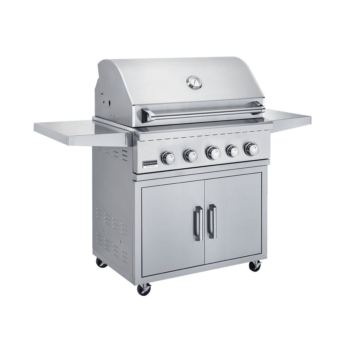 Broilmaster B-Series Basic 32 special-order grill with BSACT32 stainless cart
