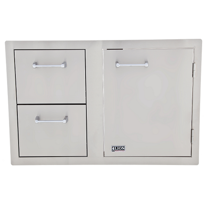 Lion 33 Inch Door and Drawer Combo - L3320 - full product view