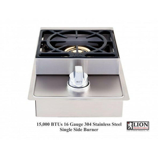 Lion single side burner - full product view