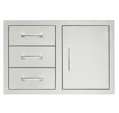 TrueFlame door and drawer combo clean product image