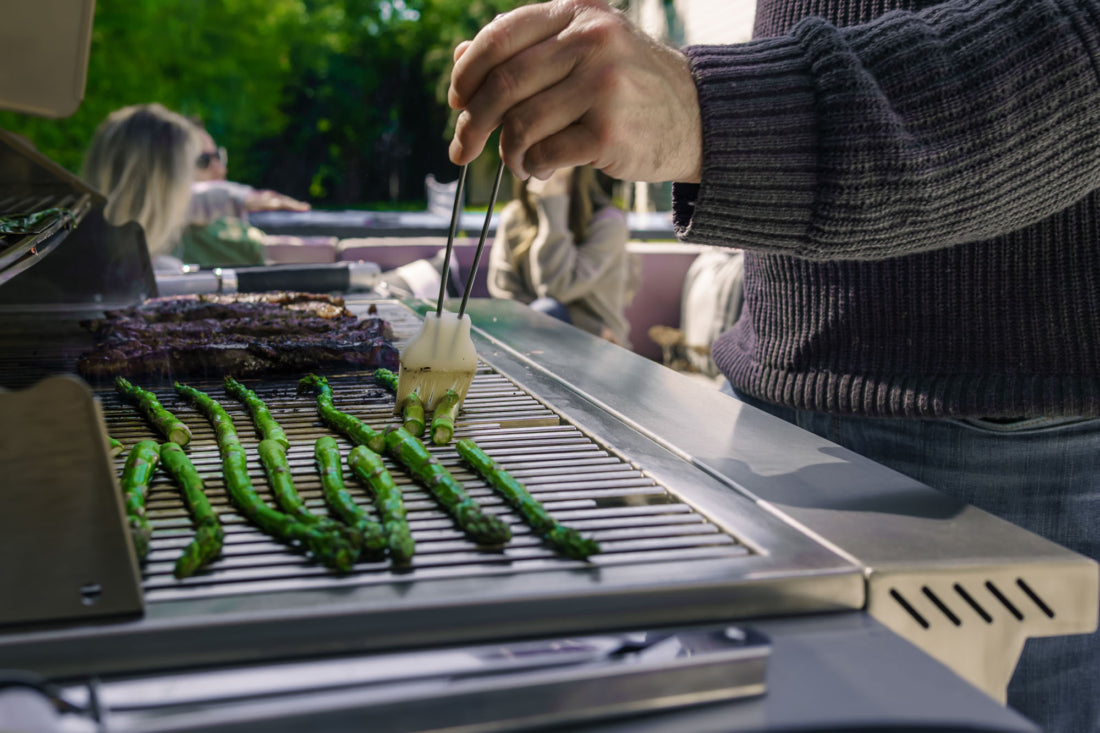 TrueFlame TF Series grill cooking surface closeup