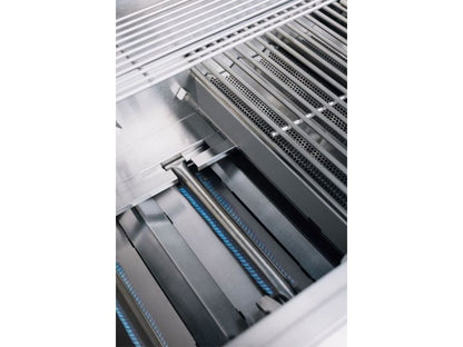 TrueFlame TFE Series stainless tube burner and internal firebox detail