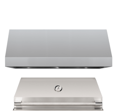 TrueFlame outdoor vent hood clean product image