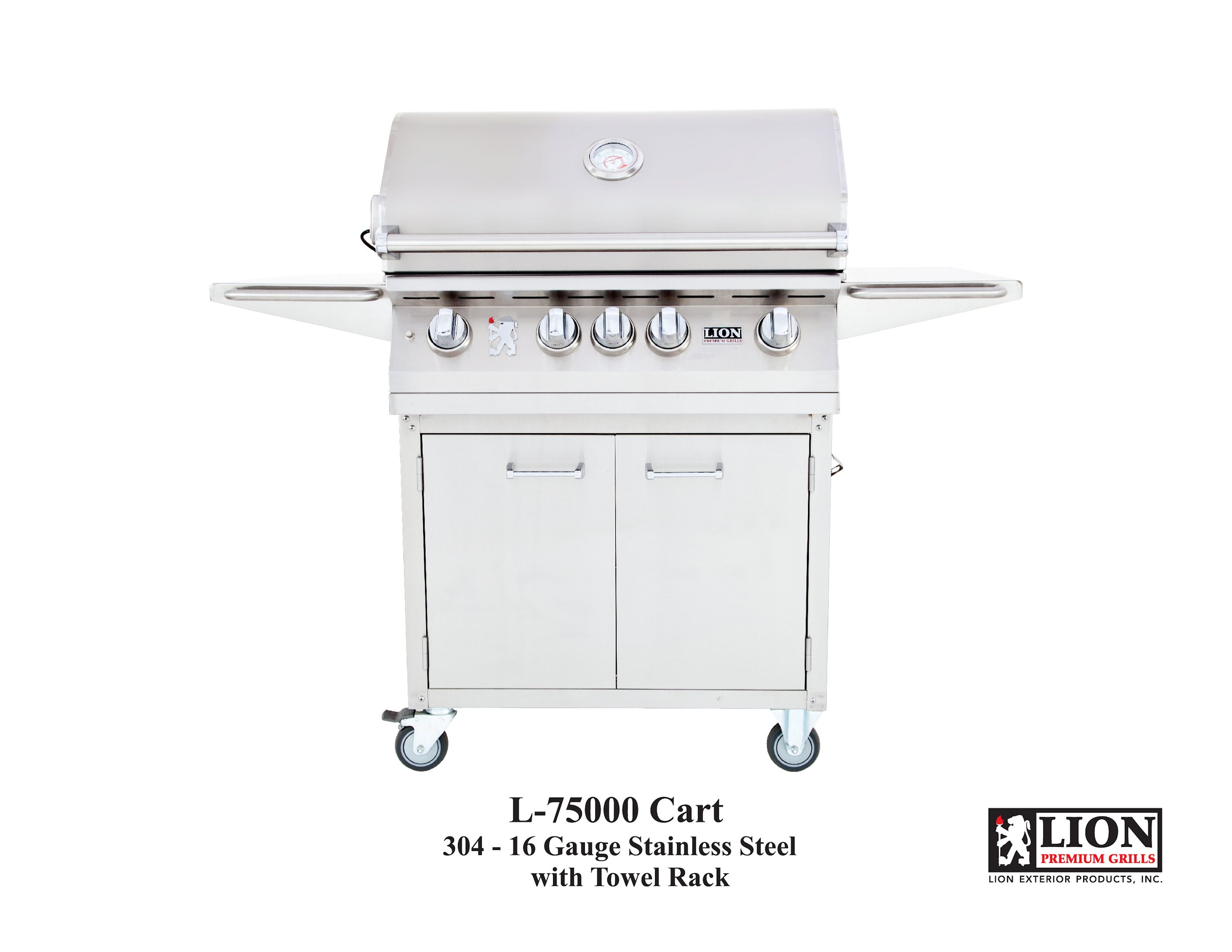 32″ Lion Premium Grill On A Cart
