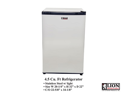 Lion Premium Grill  4.5 Cu Refrigerator – 1001